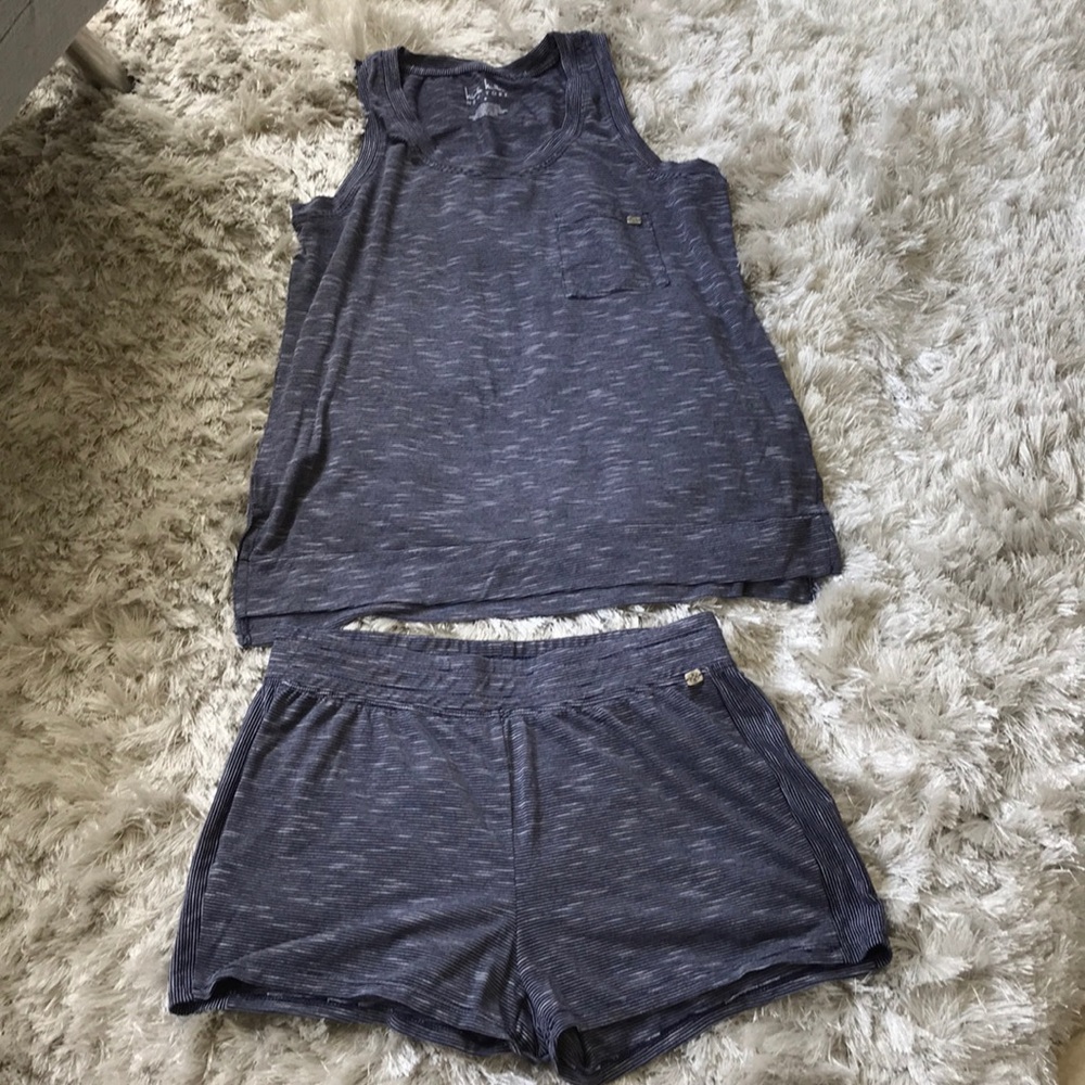 Pajama lounge sleep set.